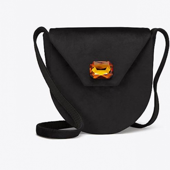 NWT Tory Burch Velvet Jewel Party Bag - Picture 5 of 9